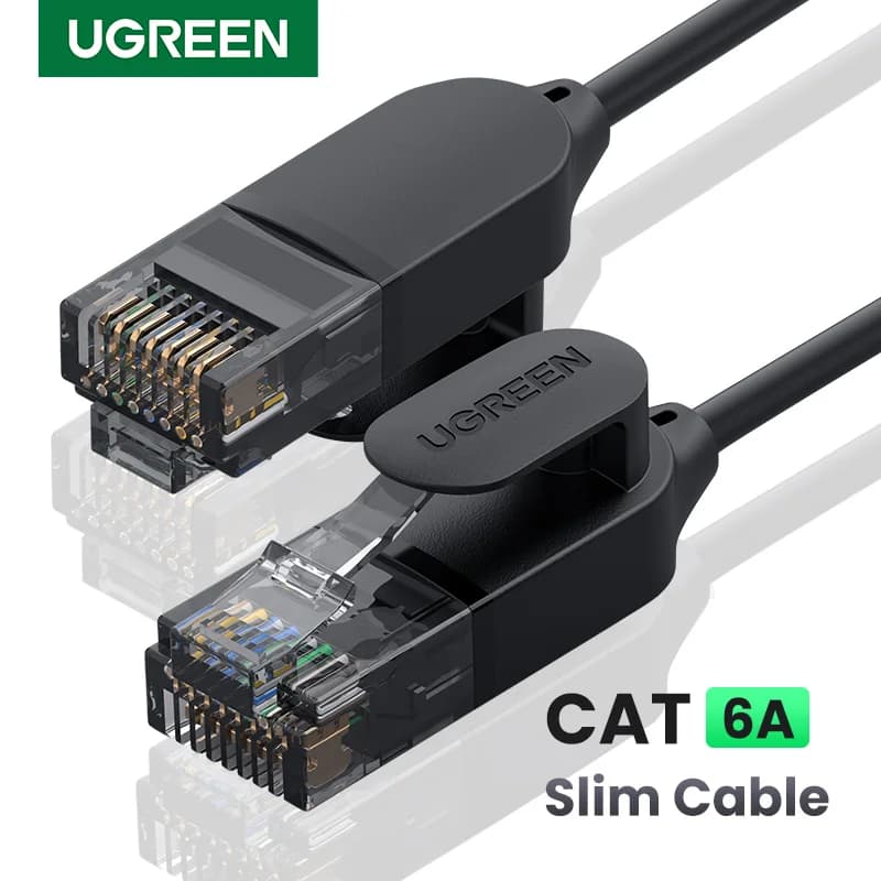 Cat 6a Ethernet-kaapeli, 10Gbps verkkokaapeli