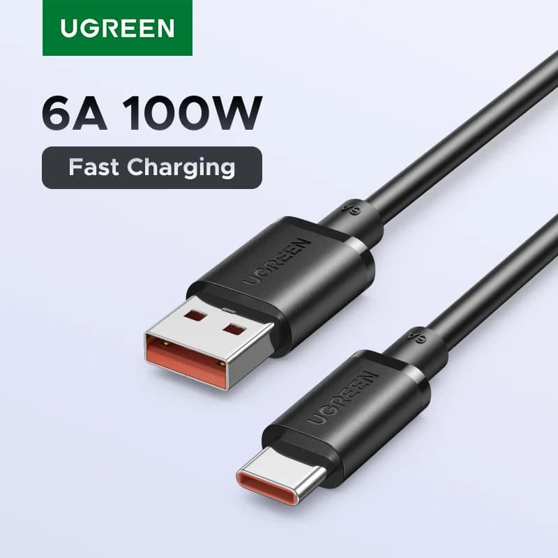 100W SCP pikalataus USB-C -kaapeli Huawei- ja Honor-puhelimille