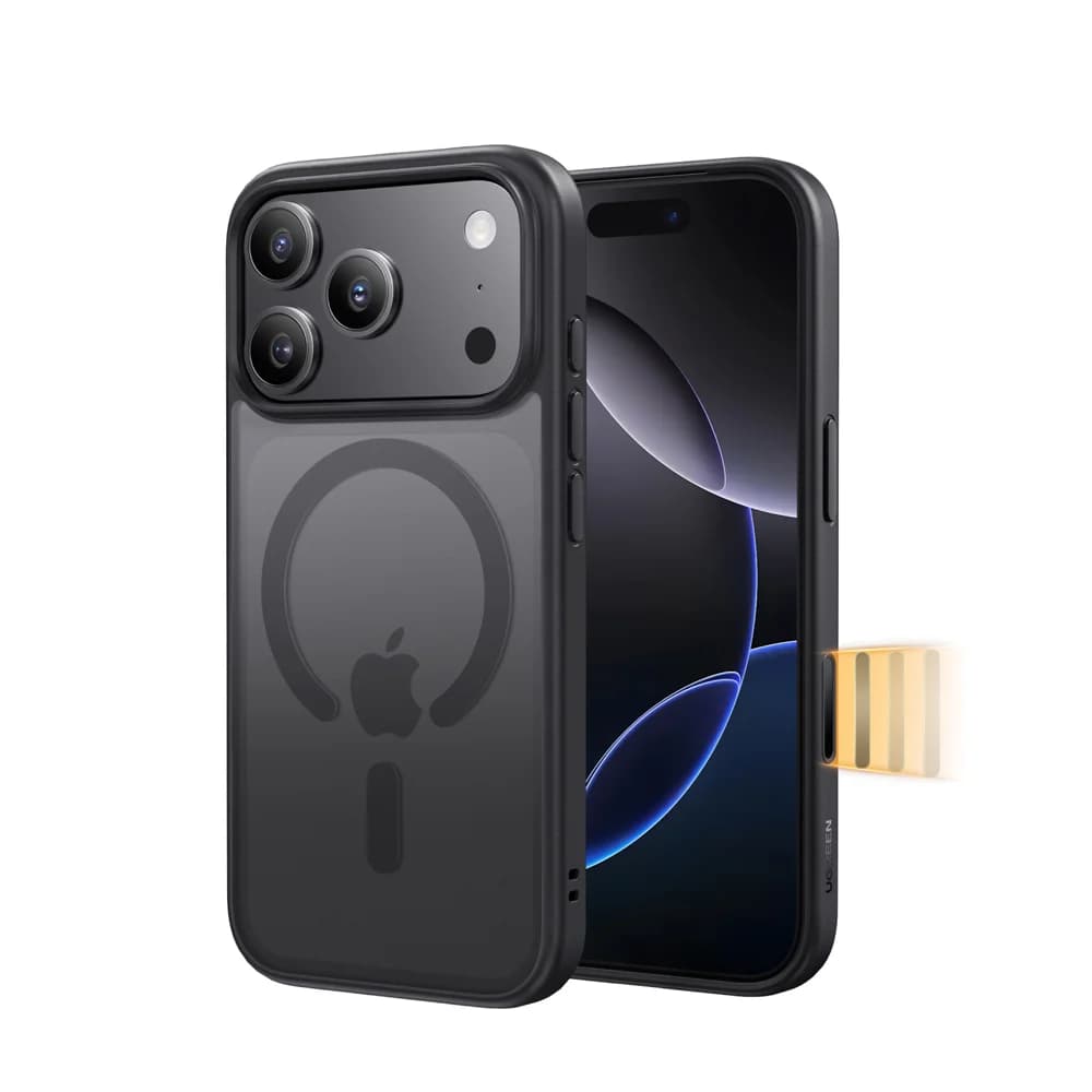 Magneettinen iskuja kestävä kuori iPhoneen