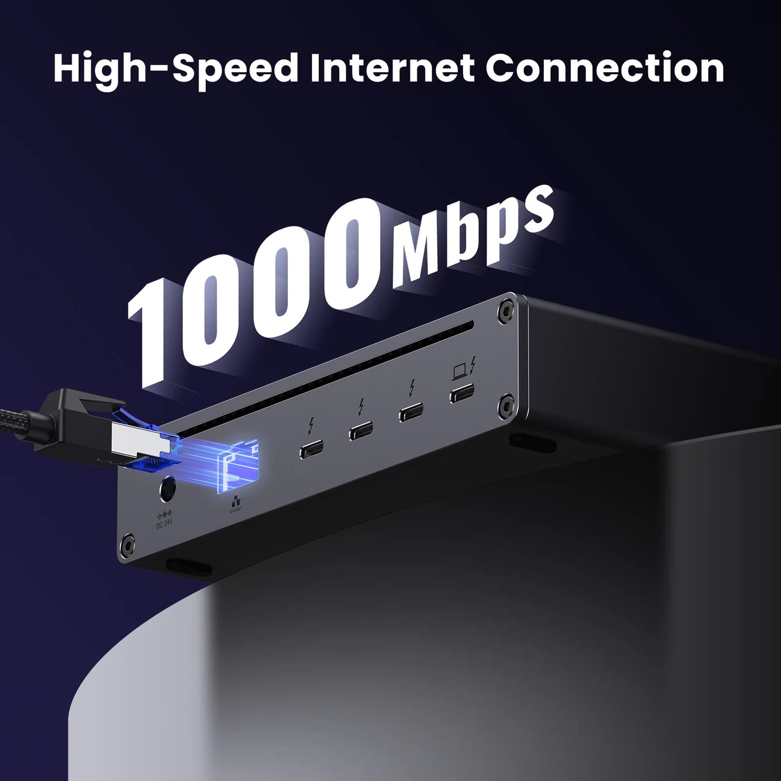 Thunderbolt 4 -telakointiasema 8-in-1 40Gbps