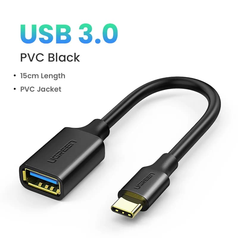 USB-C–USB 3.0 -sovitin, Thunderbolt 3 OTG