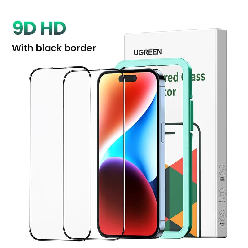 Karkaistu lasi näytönsuoja iPhone 16 Plus