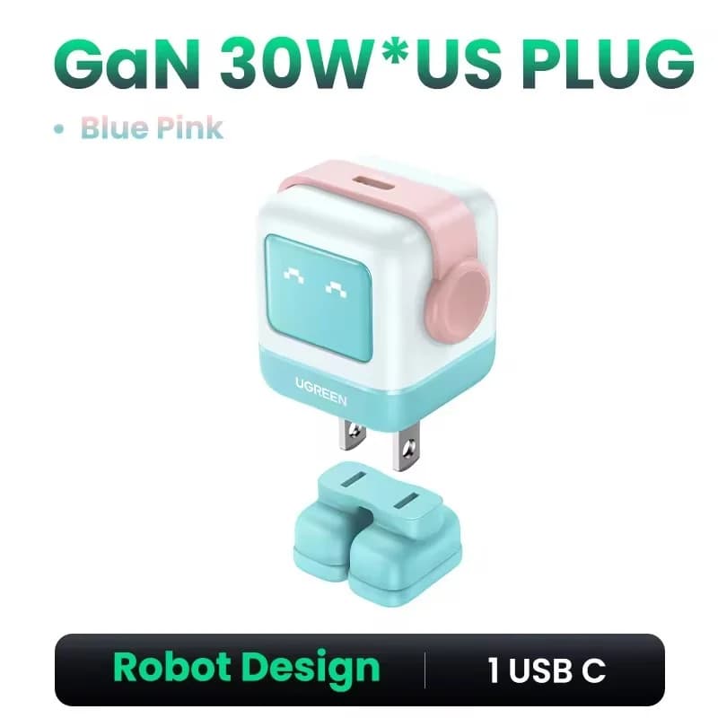100W GaN USB-C-pikalaturi PPS-tuellolla