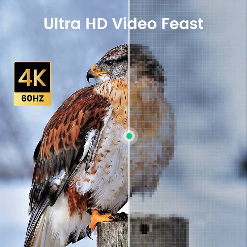 Micro HDMI - HDMI-kaapeli 4K 60Hz