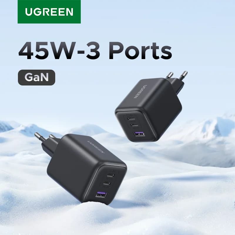 45W GaN USB-C PD -laturi PPS:llä