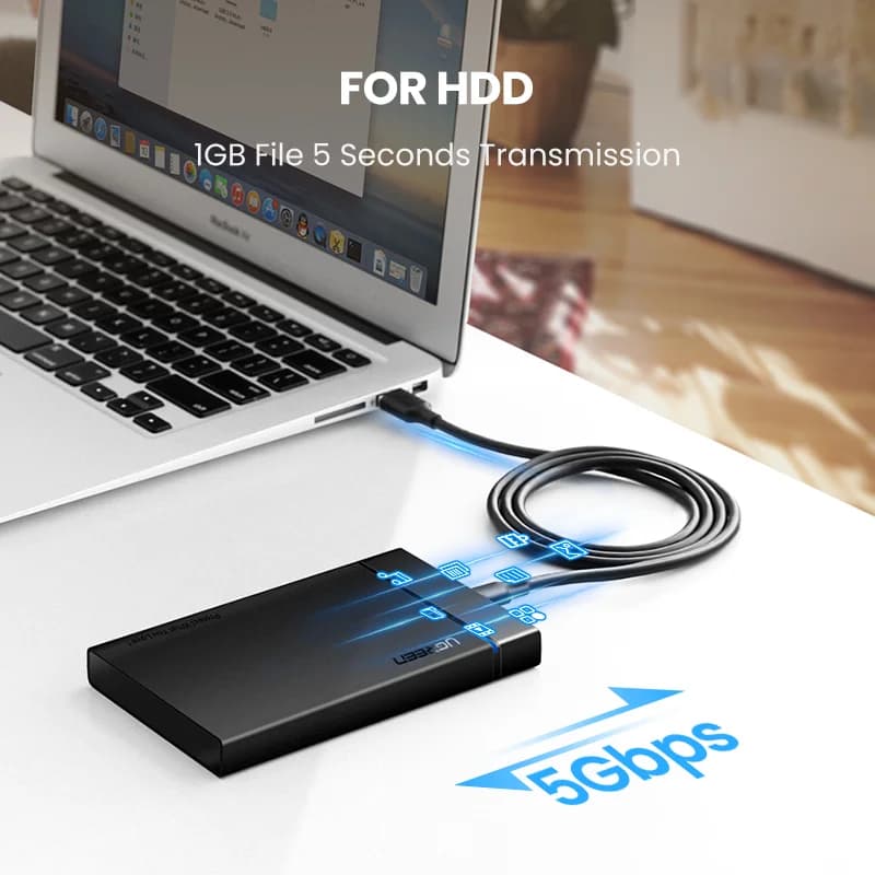 USB-C-datakaapeli, 5 Gbps USB 3.0, 3 A