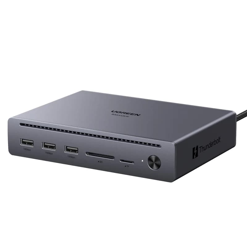 Thunderbolt 5 -telakointiasema, 10-in-1, 120Gbps