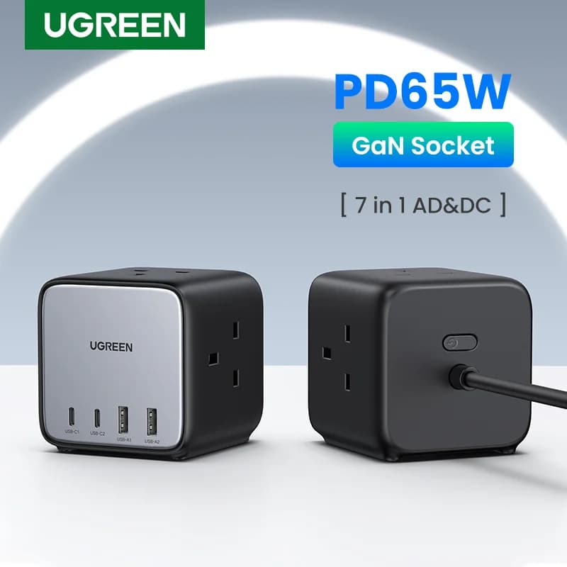 65W GaN-pöytälatausasema USB-C:llä