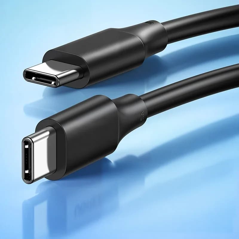 USB-C - USB-C -kaapeli, 100W/60W PD, 0,5-3m