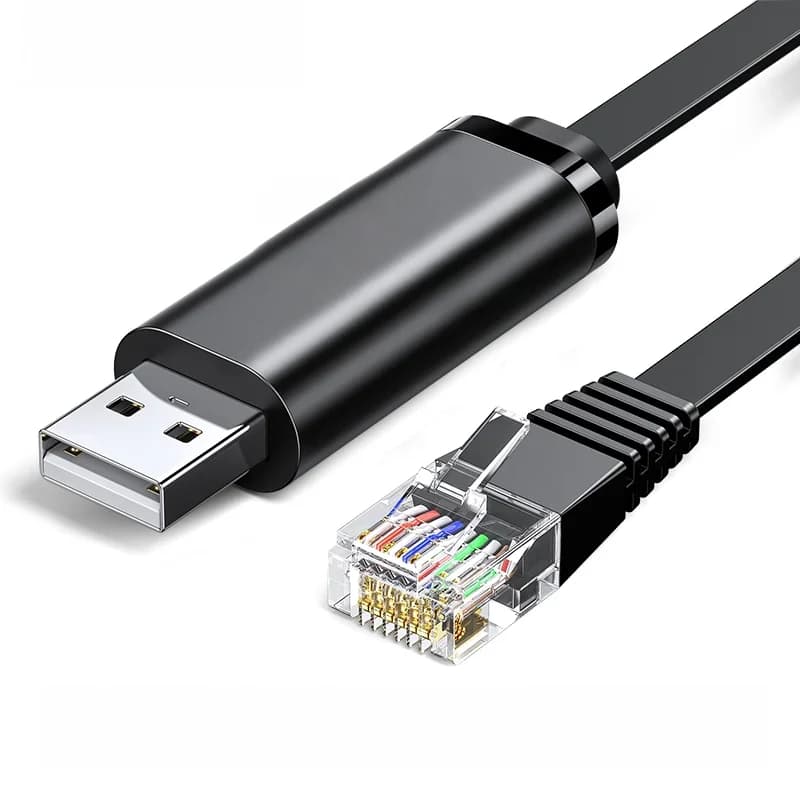 USB-RJ45-konsolikaapeli, RS232-sarja-adapteri