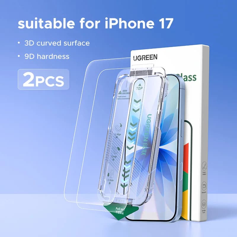 Karkaistu lasi suojakalvo iPhoneen, 2 kpl