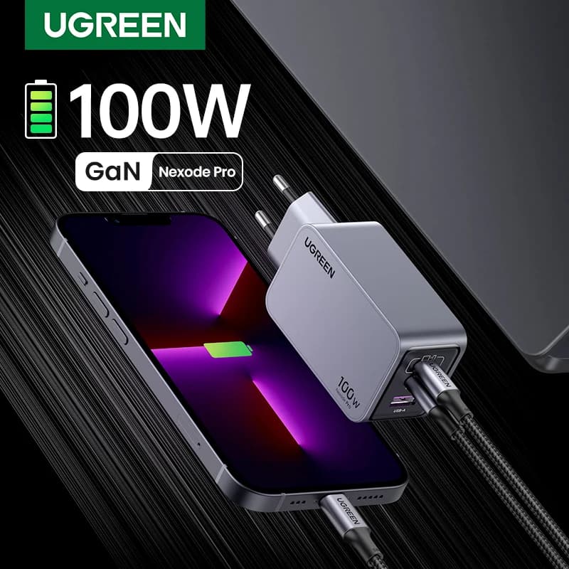 100W GaN USB-C pikalaturi, Korean pistoke