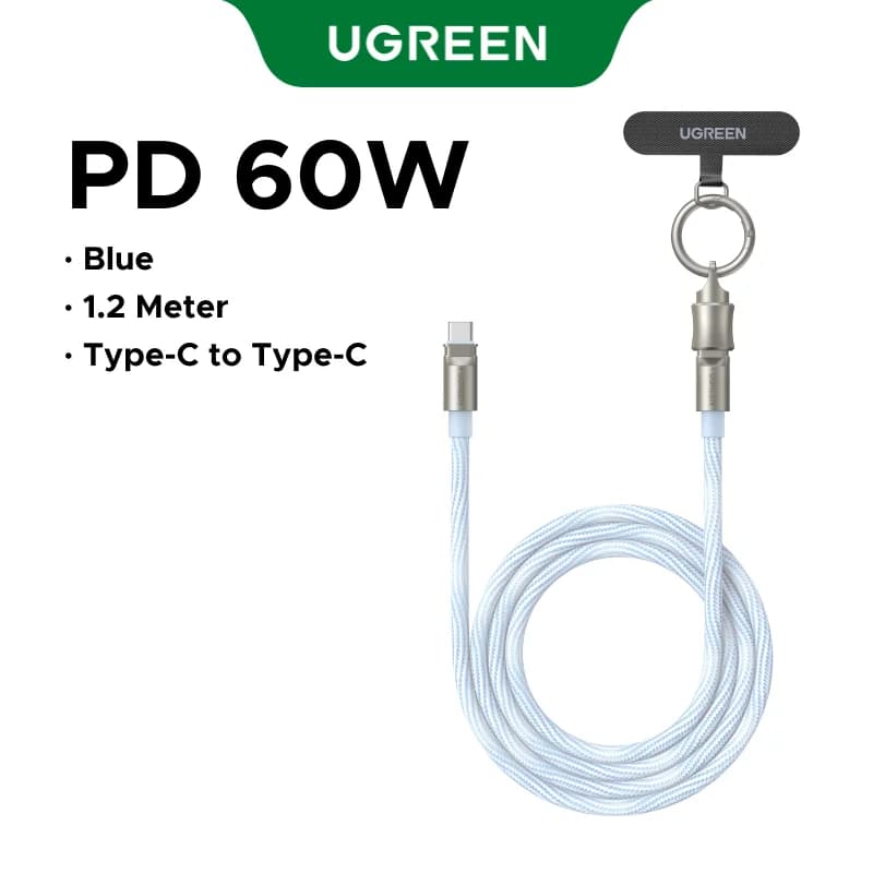 PD60W USB-C-kaulanyöri latauskaapeli