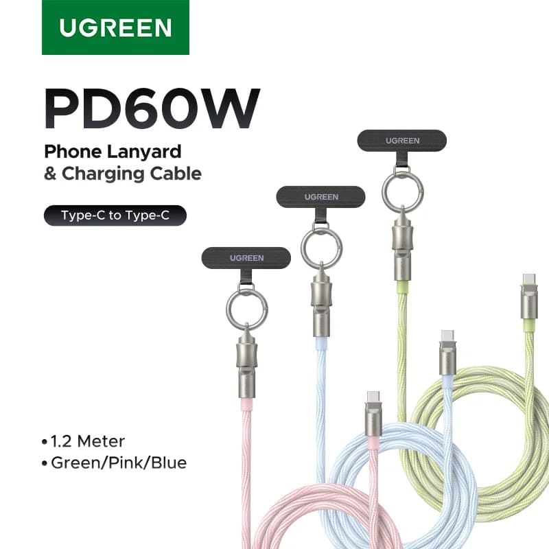 PD60W USB-C-kaulanyöri latauskaapeli