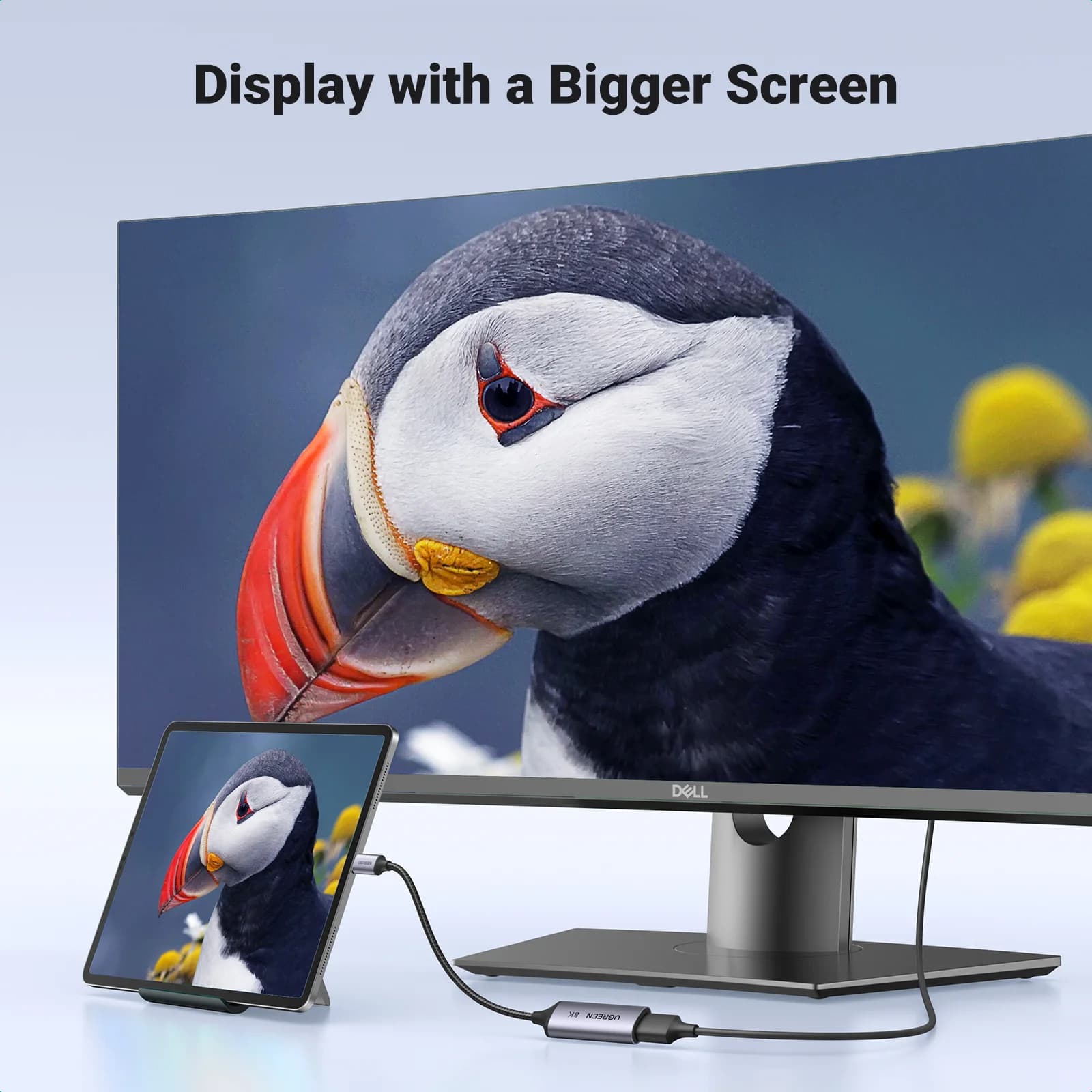 USB-C - DisplayPort 1.4 -sovituskaapeli, 8K