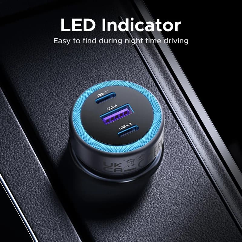 30W USB-C-autolaturi