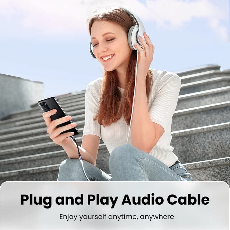 USB-C - 3,5 mm DAC-kuulokeadapteri
