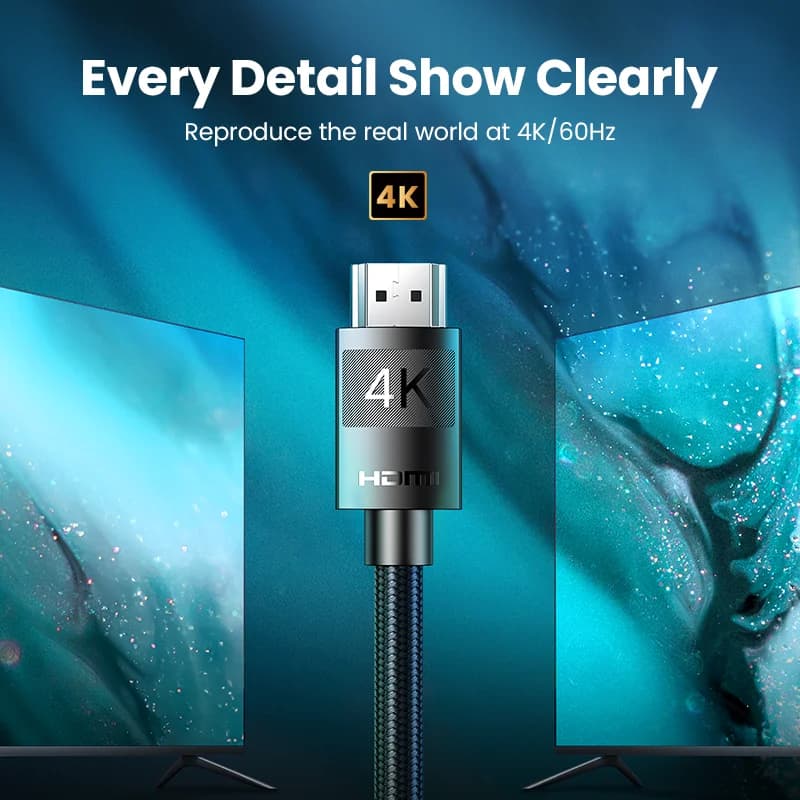 Nopea HDMI 2.0 -kaapeli 4K 60Hz