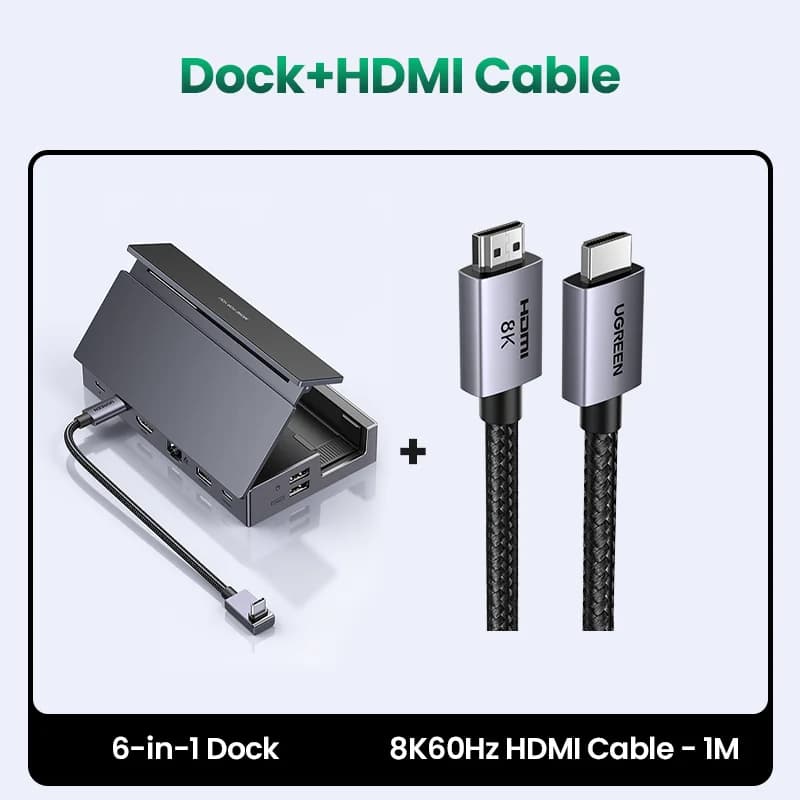 Steam Deck -telakointiasema HDMI-liitännällä