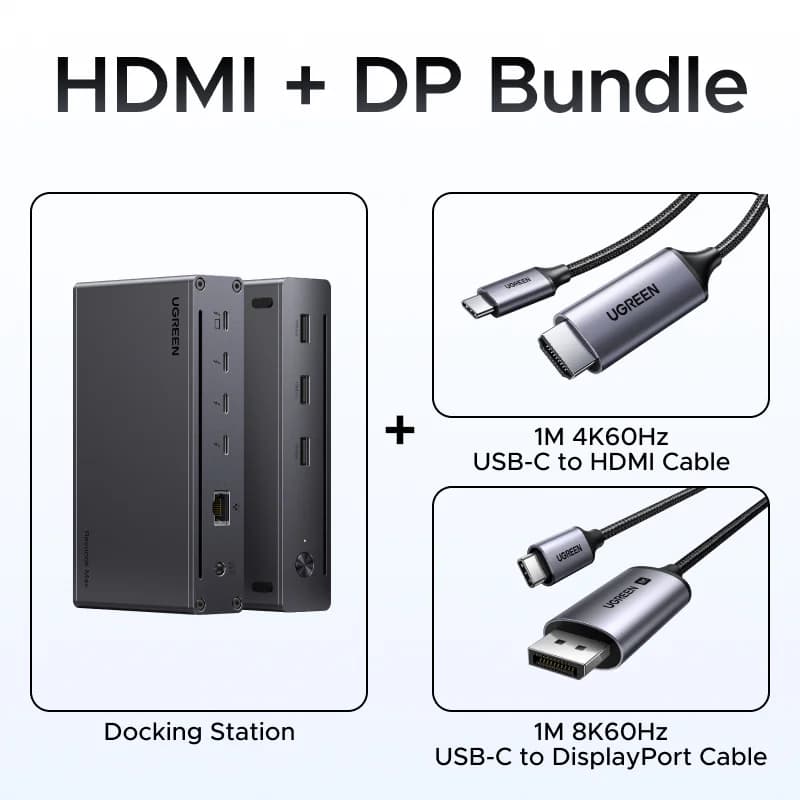 Thunderbolt 4 -telakointiasema 8-in-1 40Gbps
