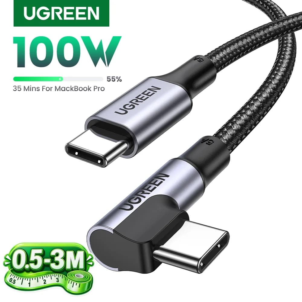 90-asteen USB-C-kaapeli, 100W PD, pelikäyttöön