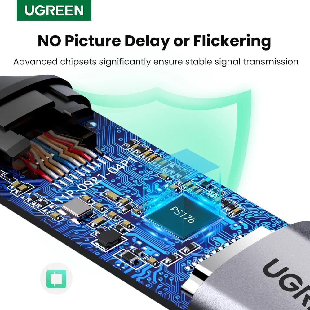 USB-C - 4K HDMI -sovitinkaapeli