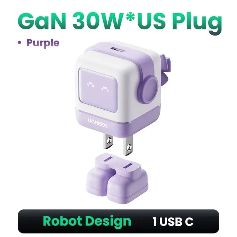 100W GaN USB-C-pikalaturi PPS-tuellolla